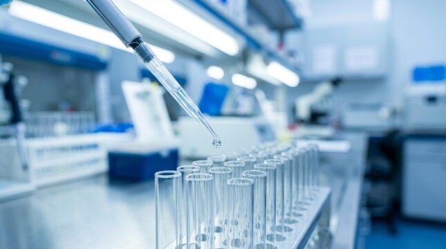 Precise Droplet Dispensing in a Scientific Laboratory
