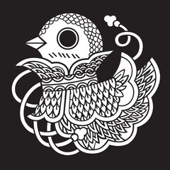 家紋　兜紋のベクターデータ