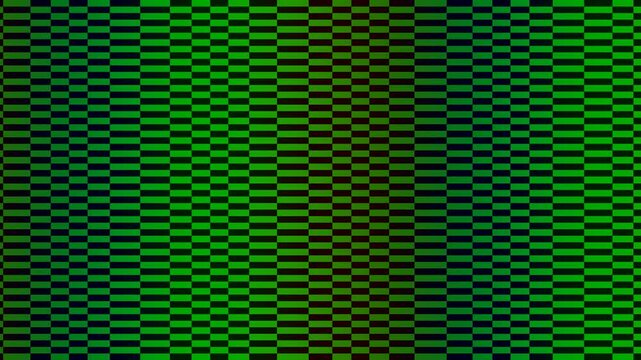 A vibrant green abstract background with gradient effects and pixelated texture viewed from a straight-on perspective