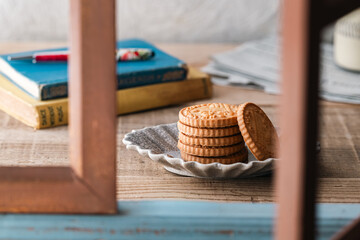 美味しそうなビスケット	