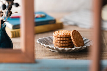 美味しそうなビスケット	