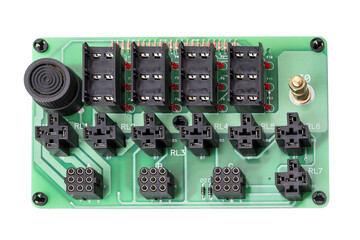 Automotive Fuse and Relay Control Board for Buses and Trucks