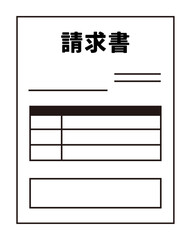 An illustration of an invoice