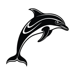 Fototapeta premium Vector dolphin illustration