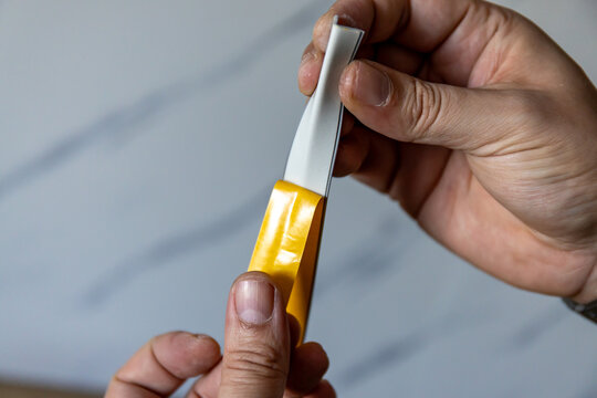 Soft skirting board self-adhesive tape