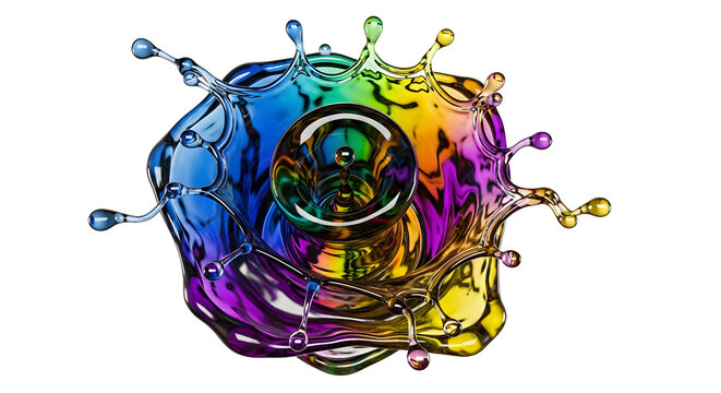 Creative fluid shapes and patterns with a playful modern aesthetic