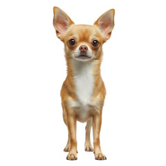 Obraz premium Charming chihuahua dog posing in studio photography indoor close-up