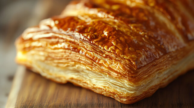 bread on a wooden board