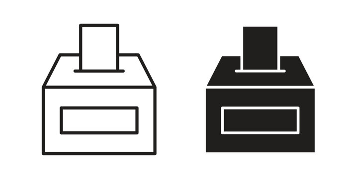 Complaint box icon collection. Vector design pack