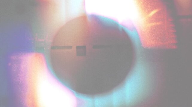 Film Halation Transitions for Dynamic Videos