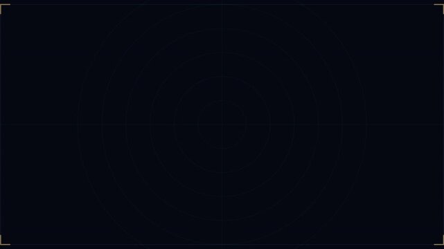 Welcome Animation with Circle Design Element.