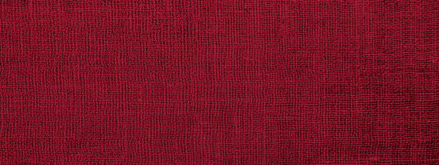 Fototapeta premium red fabric background
