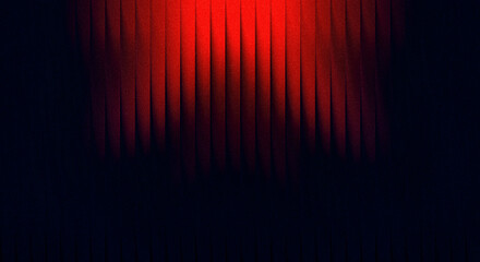 Abstract dark background with glowing red vertical lines creating dramatic lighting effect and mysterious atmosphere © Rahman