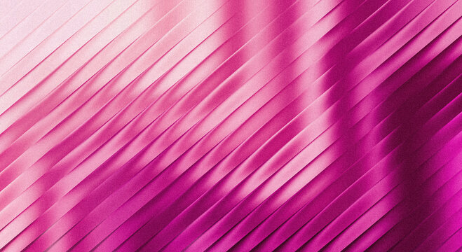 Abstract diagonal pink and purple striped background with motion blur effect creating dynamic modern pattern