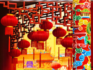 chinese new year lanterns