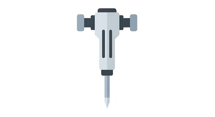 Precision Screwdriver Tool on White Background.