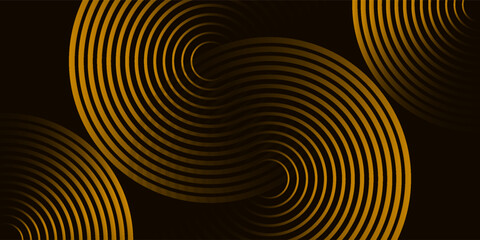 Abstract modern gradient background. Creative design of trendy bright circle lines. Minimal stylistic graphic elements.vector illustration