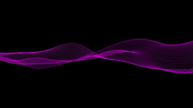 Abstract purple lines - background loop	