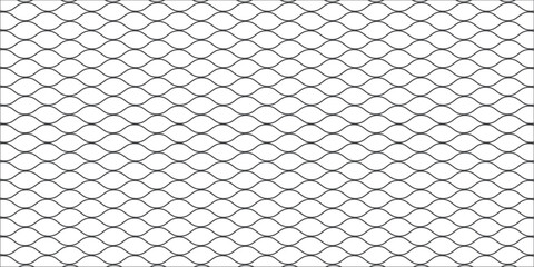 Mesh texture for fishing net. Seamless pattern for sportswear or soccer goal, volleyball net, basketball hoop, hockey, athletics. Abstract, sport, modern mesh background. © Rania