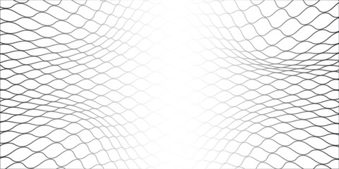 Mesh texture for fishing net. Seamless pattern for sportswear or soccer goal, volleyball net, basketball hoop, hockey, athletics. Abstract, sport, modern mesh background. © Rania