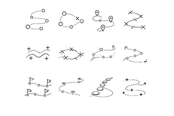 Obraz premium Subtle image points airy icon marks ticks pattern vector path calm generation