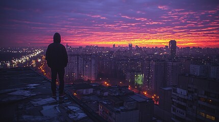 Fototapeta premium urban nightscape