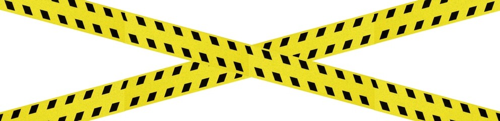 Professional Yellow Caution Tape and Versatile Asset Collection Isolated on White Background PNG for Construction, Safety, and Creative Design Bundle
