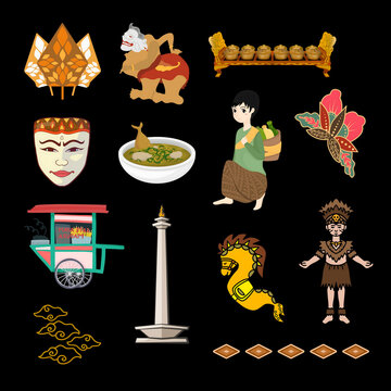 What is Indonesia culture vector