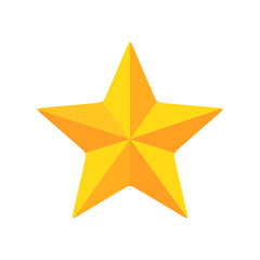 Golden Star Radiance Geometric Vector of Holiday Celebration, Achievement, and Success