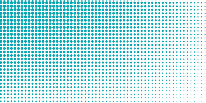 Transparent Vector Gradient Blue Color Halftone Background Staggered Dots Pattern modern dotted