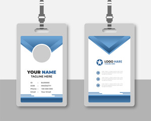 Professional ID card Design Template