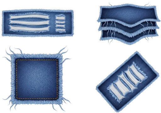 Stitched Fabric Patterns and Textures.