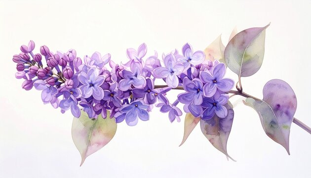 Heller Lavendel-Flieder &ndash; luftige Komposition