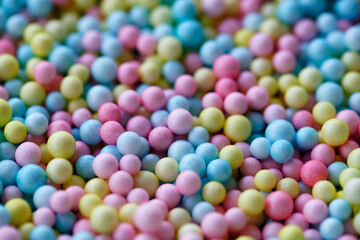 Fototapeta premium Colorful Candy Sprinkles for Cakes, Desserts and Sweet Treats