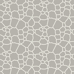 Vector seamless pattern. Free form organic shapes. Stylish structure of natural spots. Hand drawn abstract background. Can be used as swatch in Adobe Illustrator. Natural organic print.