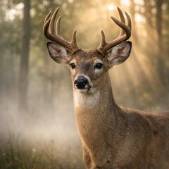 Obraz premium deer in the woods