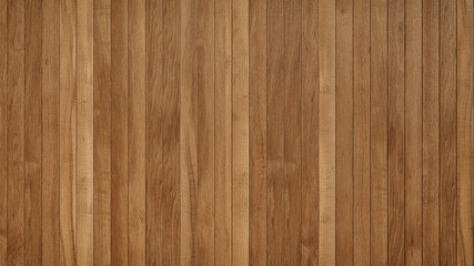 Brown wood planks wall texture background 3D render illustration