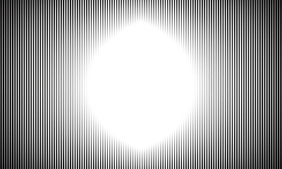 中心にぼんやりスペースが空いた縦のストライプ柄の背景