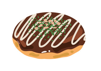 美味しそうなお好み焼き