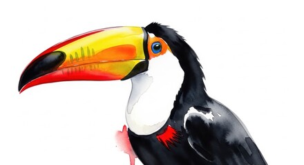 Fototapeta premium Toucan Bird Portrait
