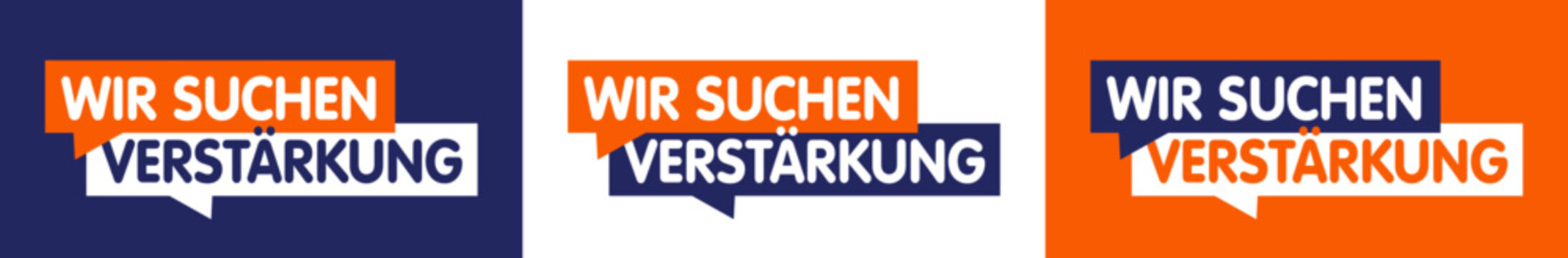 Wir suchen Verst&auml;rkung