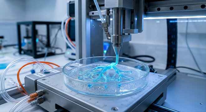 3D Bio-printing in laboratory