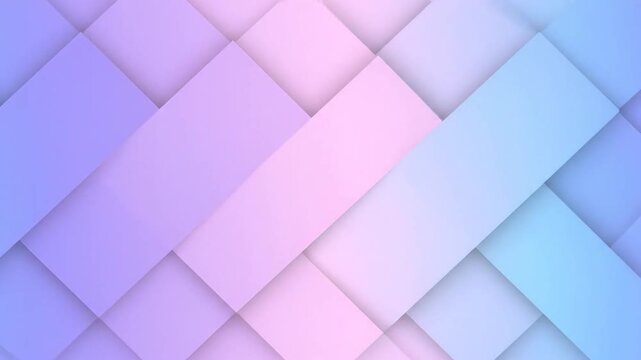 Abstract geometric pattern with blue purple pink gradient layers