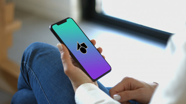Mobile 18 Target &ndash; High Detail Smartphone Screen Presentation, Touch Swipe Scroll Tap Animation, Vertical App UI UX Interface Showcase Template
