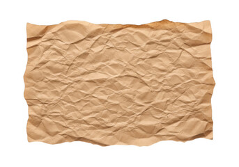 Fototapeta premium Aged and crumpled piece of parchment paper with a vintage appearance