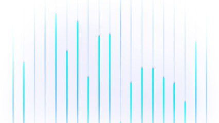 Fototapeta premium blue glowing Light neon laser line abstract motion digital data arrow growing up particles flying upward background