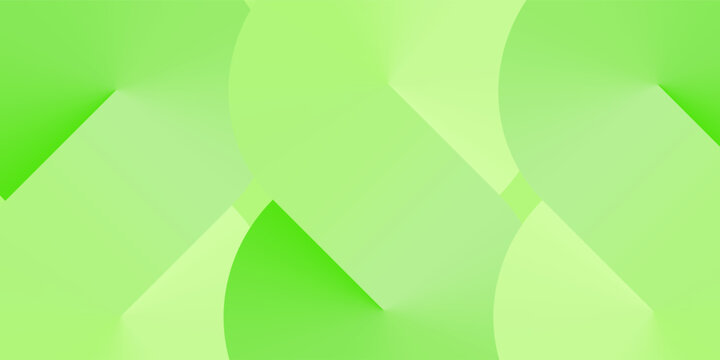 Abstract background yellow and gren geometric gradient circle. Dynamic shapes composition. Vector illustration