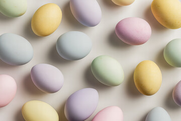 colorful easter eggs