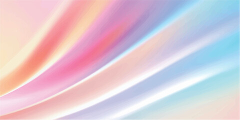 Obraz premium A vibrant abstract background features colorful gradient waves and motion blur texture in a bright rainbow design of pink, purple, and blue lines for a modern art wallpaper backdrop