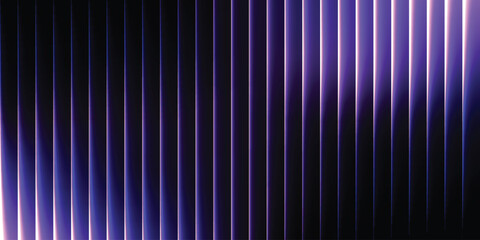 Fototapeta premium Purple violet gradient ribbed glass texture modern luxury background, glowing banner poster header backdrop web design